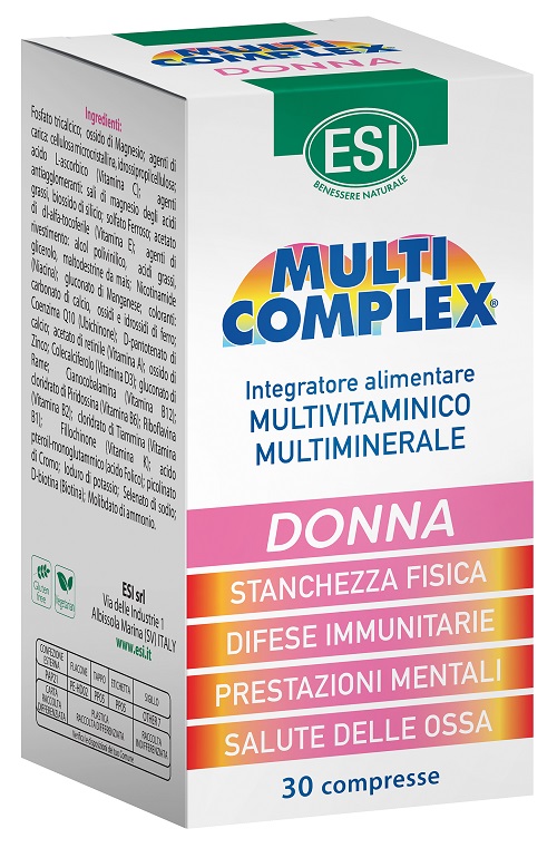 ESI MULTICOMPLEX DONNA 30 COMPRESSE - latuafarmacia.org