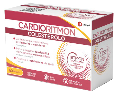 CARDIORITMON COLESTEROLO 60 CAPSULE - latuafarmacia.org