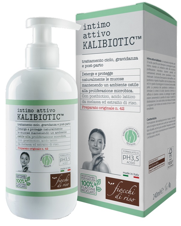 FIOCCHI DI RISO INTIMO ATTIVO KALIBIOTIC PH3.5 240 ML - latuafarmacia.org