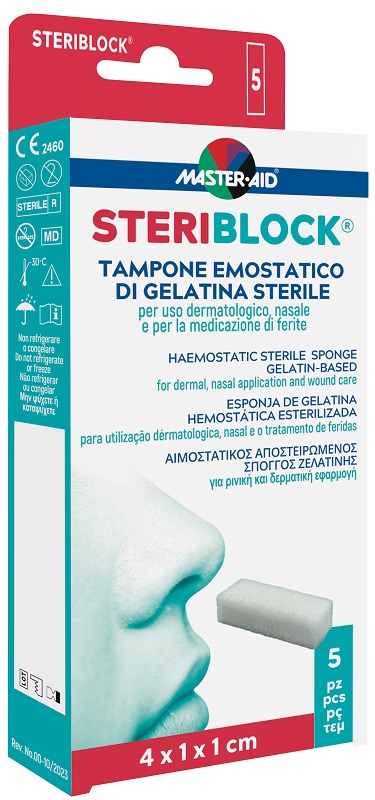 MASTER-AID STERIBLOCK TAMPONE EMOSTATICO - latuafarmacia.org