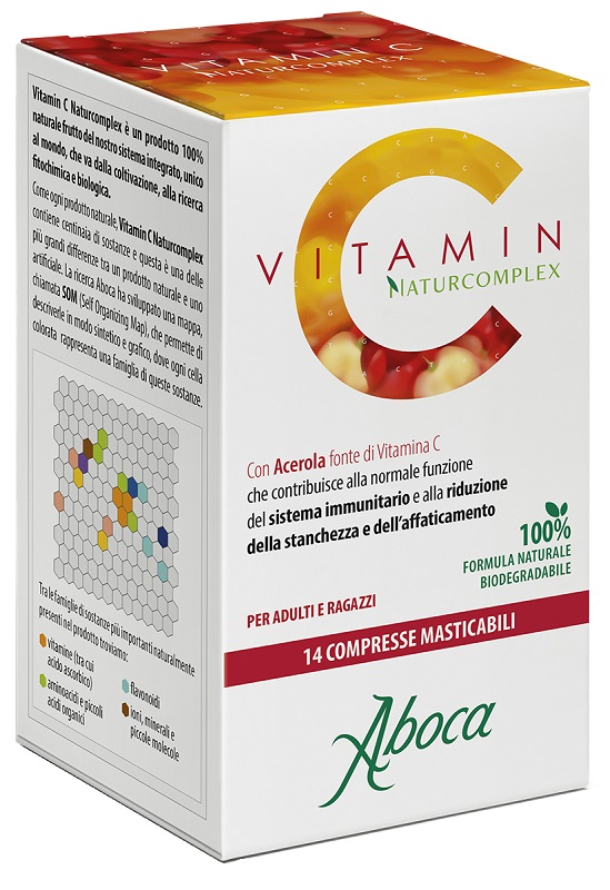 VITAMIN C NATURCOMPLEX 14 COMPRESSE - latuafarmacia.org