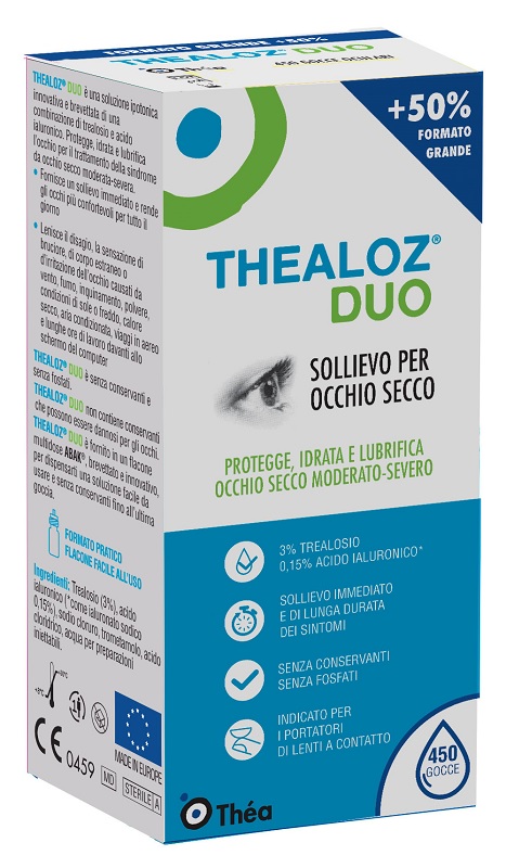 SOLUZIONE OFTALMICA THEALOZ DUO 15 ML - latuafarmacia.org