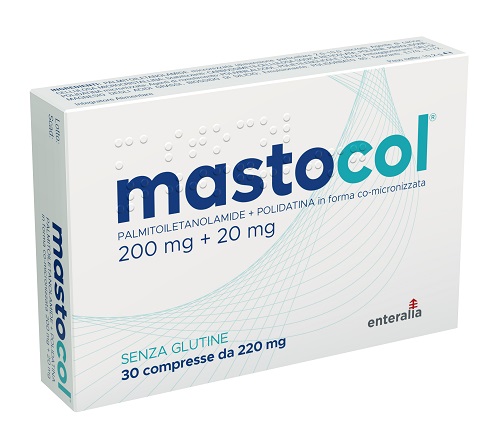 MASTOCOL 30 PALMITOILETANOLAMIDE 200 MG + POLIDATINA FORMA CO MICRONIZZATA 20 MG 30 COMPRESSE - latuafarmacia.org