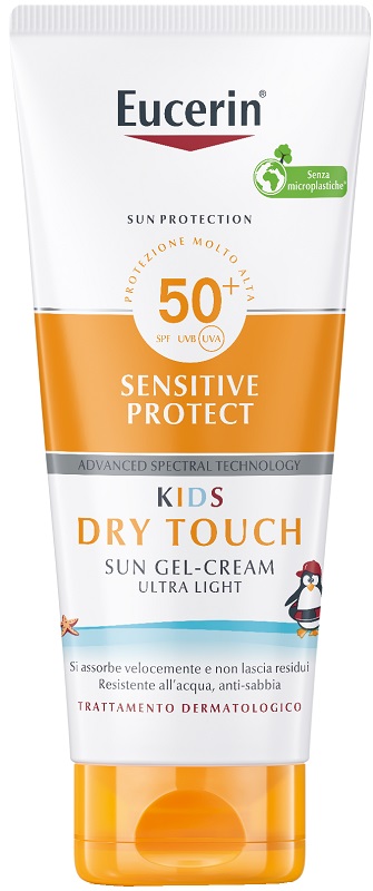 EUCERIN SUN KIDS DRY TOUCH GEL CREAM SPF50+ 200 ML - latuafarmacia.org