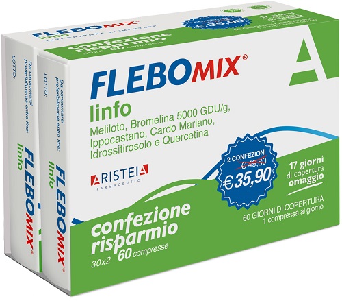 FLEBOMIX LINFO BIPACK 30 + 30 COMPRESSE - latuafarmacia.org