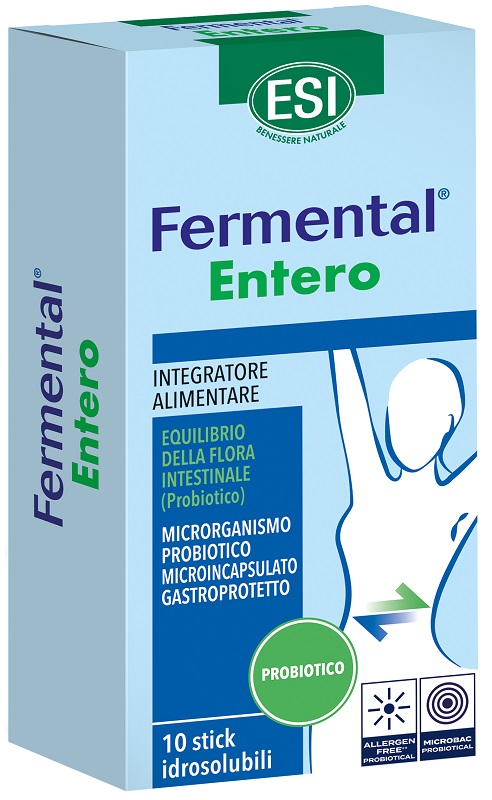 ESI FERMENTAL ENTERO 10 STICK IDROSOLUBILI - latuafarmacia.org