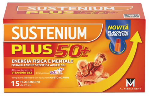 SUSTENIUM PLUS 50+ 15 FLACONCINI - latuafarmacia.org