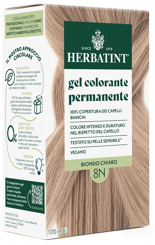 HERBATINT 8N BIONDO CHIARO 170 ML - latuafarmacia.org