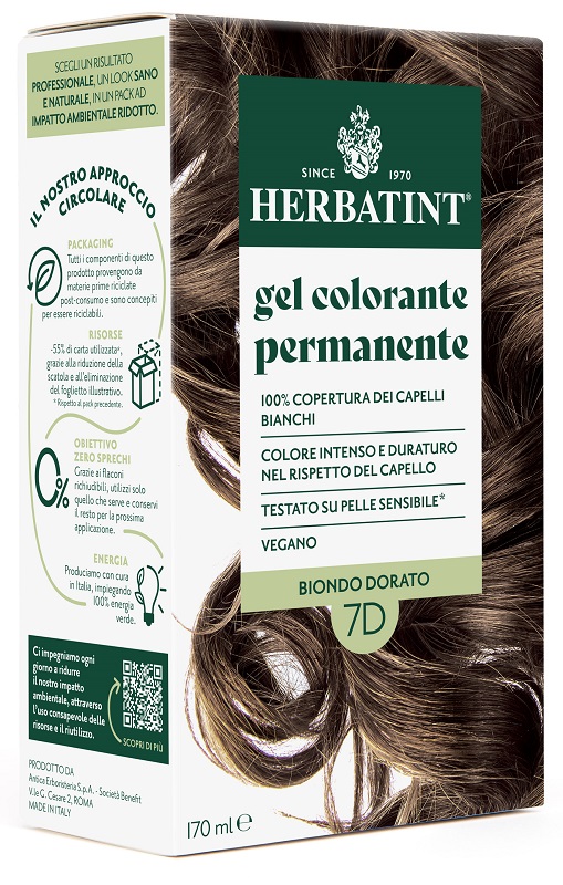 HERBATINT 7D BIONDO DORATO 170 ML - latuafarmacia.org