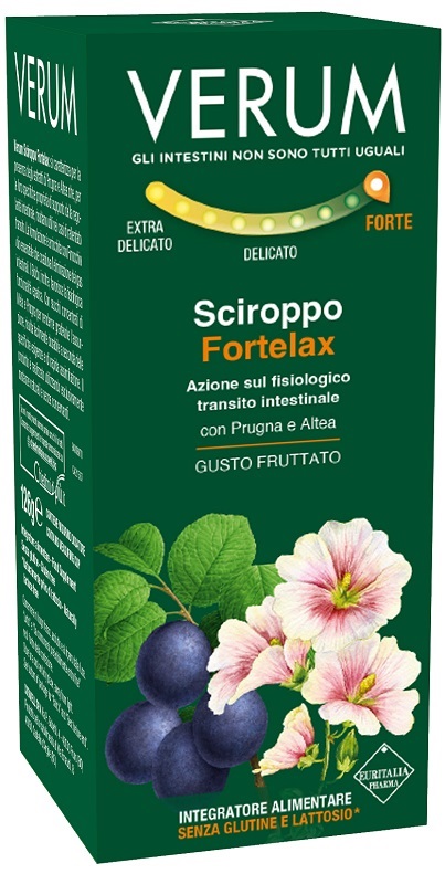 VERUM FORTELAX SCIROPPO FRUTTATO 126 G NEW - latuafarmacia.org