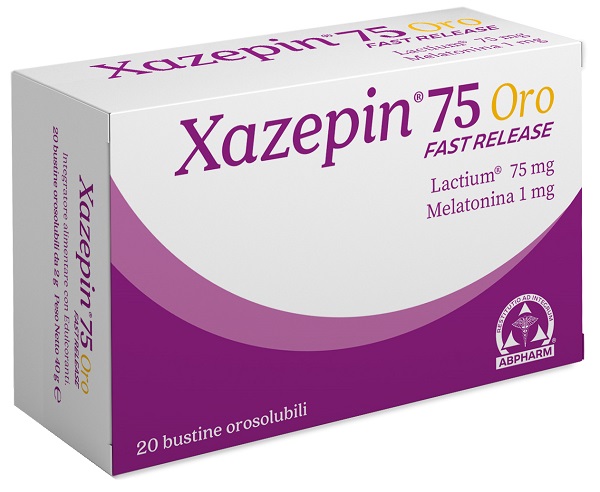 XAZEPIN 75 ORO FAST RELEASE 20 BUSTINE - latuafarmacia.org
