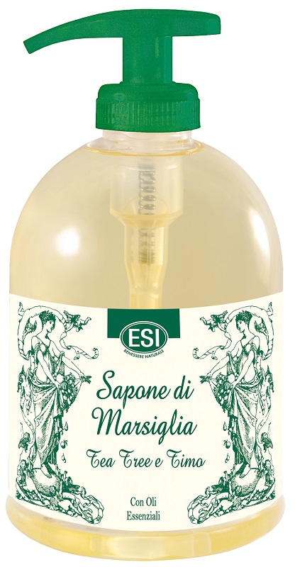 ESI SAPONE MARSIGLIA TEA TREE & TIMO 500 ML - latuafarmacia.org